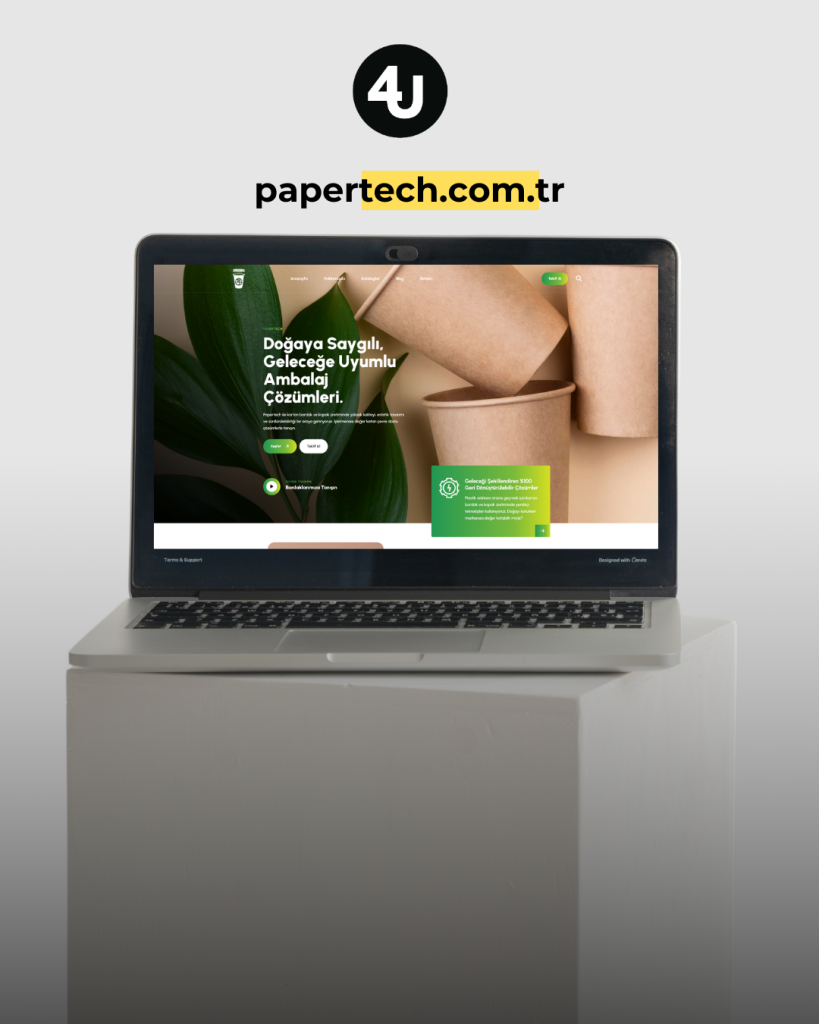 Papertech – Sürdürülebilir Ambalaj E-Ticaret Sitesi