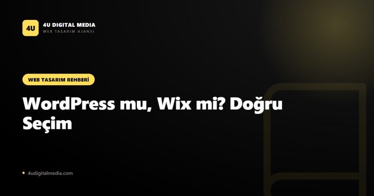 WordPress mu, Wix mi? İstanbul İşletmeleri İçin Doğru Seçim